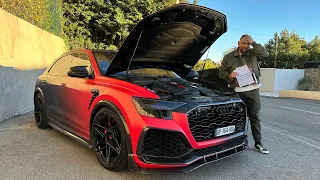 J’ai fais l’entretien Audi de mon RSQ8 800cv!!!🤑 A ton avis ça pique ou pas?😵‍💫👀