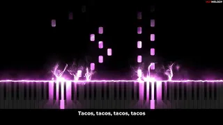 LITTLE BIG   TACOS   Piano Cover, Karaoke, Remix Литл Биг   Такос   Кавер на пи