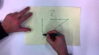 Solución - cómo unir 9 puntos con sólo 4 líneas