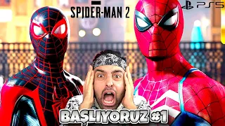 PS5 E SPİDER-MAN 2 ÇIKTI 😱 BİG BOSS SANDMAN ! ÖRÜMCEK ADAM 2 ! 1.BÖLÜM BAŞLIYORUZ !