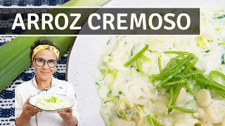 ARROZ DE ALHO PORÓ CREMOSO | RECEITA DA LOUCA POR ALHO PORÓ