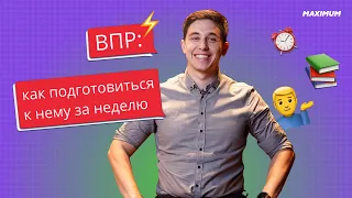 Как подготовиться к ВПР-2020 за неделю?