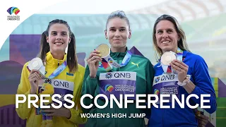 Women's high jump press conference | World Athletics Championships Oregon 22