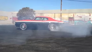 SS Shaun swangin his 1970 Procharged Chevelle pt.1