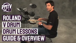 Roland V Drum Lessons