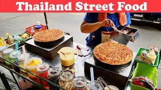 Thailand crepes with various toppings | 태국 크레페 | Thailand street food Bangkok #Shorts