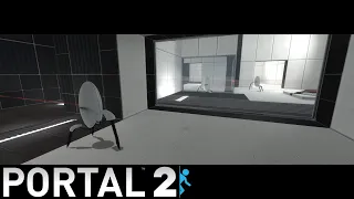 I Remade Test 16 From Portal 1 for Portal 2 Using Hammer