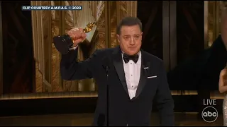 Brendan Fraser's acceptance speech for Best Actor at 2023 Oscars