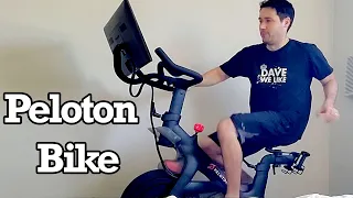 Peloton Bike Unboxing Setup Review Impressions Bicycle Exercise Fitness Cycling Cast Stream Class