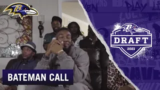 Inside the Draft Call to Rashod Bateman | Baltimore Ravens