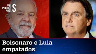 Nova pesquisa traz alta de Bolsonaro e queda de Lula