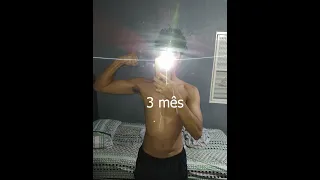 EVOLUÇÃO 6 MESES DE ACADEMIA  [ECTOMORFO] 58KG~69KG