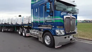 GITI Tyres Big Test, Kenworth K 220 2.8m Aerodyne 6x4