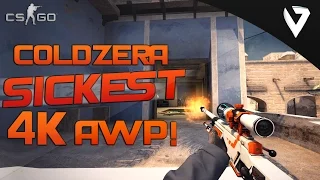 CS:GO - Coldzera SICKEST 4k AWP! (Highlight of the year)