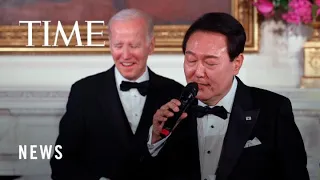 South Korean President Yoon Suk Yeol Sings 'American Pie' at White House State Dinner