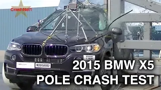 2015 BMW X5 | Pole Crash Test