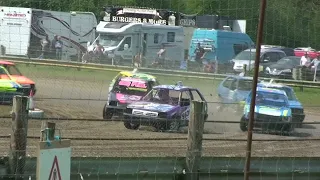 Evesham Autograss, 12 May 2024, Class 2, Heat 2, Race 1 re run