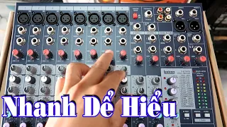 Hướng Dẩn Sử Dụng Mixer Suondcaft | Cách Chỉnh Echo Reverd Chuẩn Chuyên Nghiệp