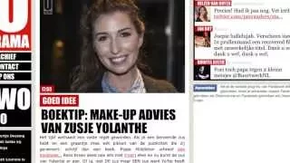 Yolanthe verziekt boekpresentatie zus