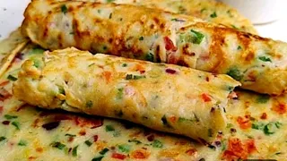 پیزا سٹائل پراٹھا بنائیں برگر پیزا سب بھول ہی جائیں Paratha Recipe | Healthy Breakfast|Paratha
