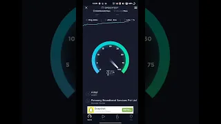 Airtel 4G+ 3-40 15+20Mhz Speed Test in UP W Circle using Oneplus 9