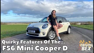 Mini Cooper D Quirky Features | Fun, Affordable And Quirky - F56 Mini Cooper D  Review