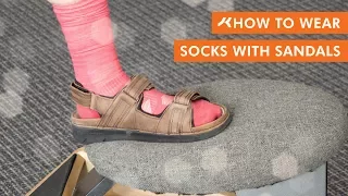 How To Wear Socks With Sandals  - Happy Father's Day! | Kintec: Footwear + Orthotics