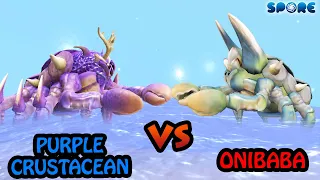 Purple Crustacean vs Onibaba | Cartoon vs Titan [S2E3] | SPORE