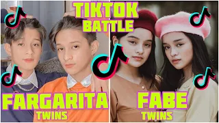 Fabe Twins Vs Fargarita Twins Tiktok Battle (subscribe din po wg lng nood nood)