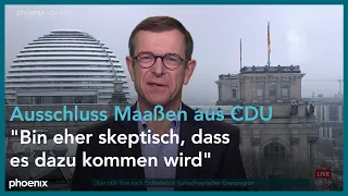 Christoph von Marschall zum möglichen Ausschluss von Hans-Georg Maaßen aus der CDU am 06.02.23