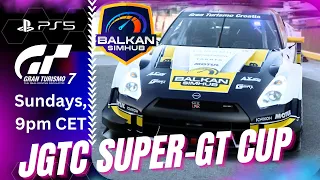 Gran Turismo 7 - JGTC Super-GT by Balkan SimHub - Round 5  - Autopolis