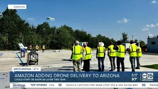 Amazon drones could deliver packages in Arizona this year