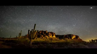 Forevermore to dream The Superstitions  with the Milky Way 4K