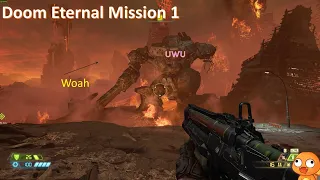 Doom Eternal Campaign Walkthrough Mission 1 - Hell on Earth Part 2 - No Commentary