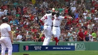 ARI@BOS: Betts hammers a two-run big fly in the 1st