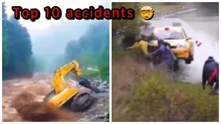 Top 10 Extreme Dangerous Idiots TRUCK & TRACTOR Fails Compilation 2021- Flash Flood VS Car