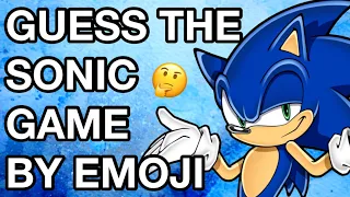 GUESS the SONIC GAME by EMOJI!! | SONIC the Hedgehog QUIZ