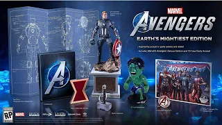 Marvel's Avengers Earth's Mightiest Edition Game Box Set PS4 XBox One Unboxing