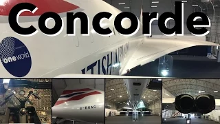 Manchester Airport - British Airways Concorde G-BOAC & Nimrod Tour