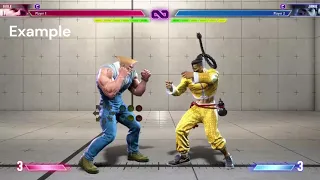 Street Fighter 6 Standing Flash Kick Combo Explanation