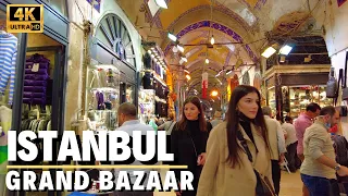Istanbul Grand Bazaar Walking Tour l October 2021 Turkey [4K UHD]