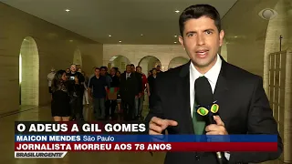 Amigos e parentes se despedem de Gil Gomes