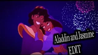 Aladdin ❤ Jasmine -「EDIT」- A Whole New World