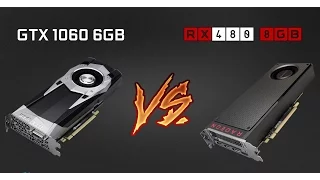 RX 480 8GB vs GTX 1060 6GB ~ Test on 10 New Games