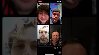 5SOS #1YearofCALM Instagram live 03/27/21