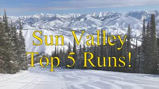 The Top 5 Runs at Sun Valley