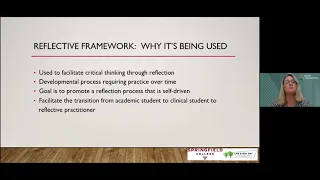 Reflective activities in student learners (NCCE resource-sharing webinar)