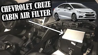 Chevrolet Cruze Cabin Air Filter Replacement (2016 - 2021)