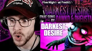 Vapor Reacts #1089 | [SFM] NEW FNAF GLITCHTRAP SONG "Darkest Desire" by Dawko & DHeusta REACTION!!