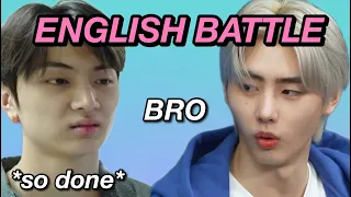 english battle of hoonjaywon (funny moments)